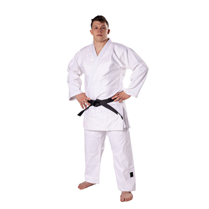 Uniforme de Judo Personalizable de Alto Rendimiento para Entrenamiento de Artes Marciales, Gi de Algodón Doble Tejido, Transpirable, Resistente al Encogimiento, 340g - Product Image 4