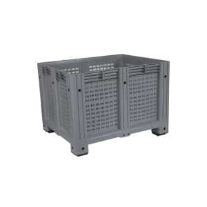 กล่องพลาสติกใส่อาหาร ED-KON 1210-85 P สำหรับงานหนัก ขนาด 33x15x85 ซม. กล่องใหญ่แบบซ้อนได้ สำหรับวางบนพาเลทในโรงรถ - Product Image 1