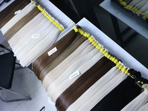 Extensions de cheveux vierges de haute qualité couleur claire vague droite soyeuse grande vente en gros en vrac Vietnam expédition rapide épaisse toutes les longueurs - Product Image 6