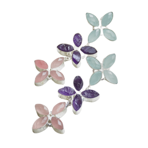 Pendientes Colgantes de Latón de Moda, Hechos a Mano para Exportación, con Acabado Chapado en Oro de 18K, Diseño Boho Chic, Alta Calidad - Product Image 3