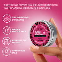 FATAZEN – Soin Réparateur Doux et Nourrissant pour Cuticules – Produit Fortifiant pour Ongles – Cire de Traitement des Cuticules Sèches à Marque Blanche