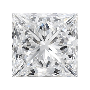 AJRETAIL 2.55 Carat IGI CERTIFIED Lab Grown Diamond F Color VVS2 Clarity Princess Cut CVD Diamond - Product Image 1