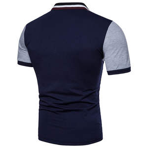 Chemises polo en coton polyester lavé, chemise polo durable pour le travail et les vêtements décontractés, matière respirante en mélange de coton - Product Image 4