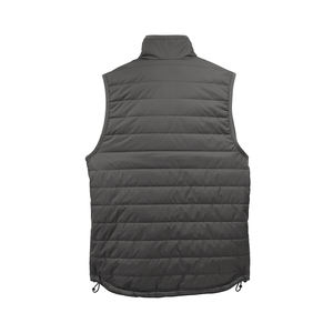 Chaleco acolchado ligero de pato de invierno personalizado para hombre, chaqueta acolchada sin mangas resistente al agua, chaqueta acolchada de algodón de talla grande para exteriores - Product Image 2