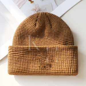 Gorro de punto vintage unisex OEM venta al por mayor 100% algodón transpirable e impermeable ajustable para deportes de nieve trajes de temporada fría - Product Image 6