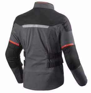 Chaqueta de Motociclista de Cuero Bordada para Hombre, Transpirable, Gruesa, para Invierno, Servicio OEM - Product Image 3