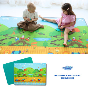 แผ่นรองเล่นโฟมกันลื่นด้านเดียวกันน้ำได้ม้วนพื้นในร่มและกลางแจ้งสำหรับเด็กปลอดสารพิษ - Product Image 2