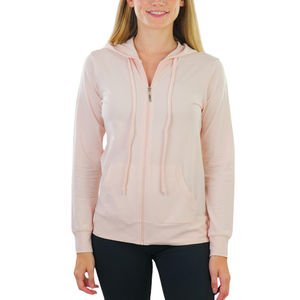 Sweat-shirts à capuche pour femmes de qualité supérieure en vrac, taille et couleur personnalisées, sweat-shirts à capuche décontractés pour femmes, OEM - Product Image 4