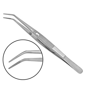 Gran oferta, alicates de vendaje Perry curvos de 5 \ ", pinzas dentales de acero inoxidable MEDEXO INTERNATIONAL, juego de instrumentos en ángulo - Product Image 2