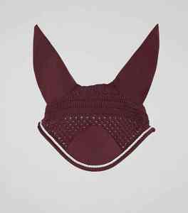 Bonnet d'oreille pour cheval respirant de qualité supérieure, léger, crocheté, lavable, voile anti-mouches, accessoire d'équitation pour cheval - Product Image 6