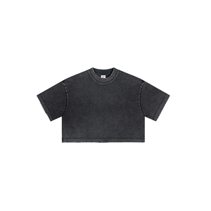 Camisetas cortas de secado rápido para mujer de alta calidad personalizadas al por mayor, moda de verano bordada, ropa de entrenamiento para correr comprimida - Product Image 1