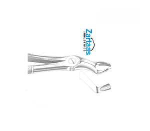 Pince d'extraction en acier inoxydable de haute qualité troisièmes molaires supérieures gauche exportateurs et fabricant 67L - Product Image 1