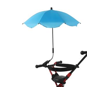 Pare-soleil universel à clipser pour chaises de plage Meubles de patio Poussettes Bateaux de pêche Tables d'extérieur Parasol - Product Image 4