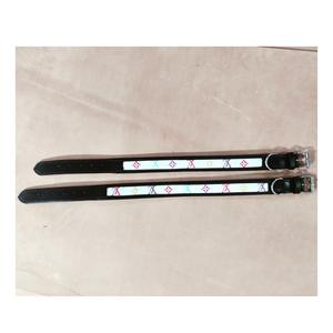 ผู้ผลิตสายรัด ปลอกคอสุนัขสะท้อนแสงเบาะนุ่มปรับแต่งได้ใช้สายรัดโพลีเอสเตอร์สีดํา - Product Image 3