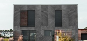 Chapa Flexible para Pared de Exterior, Revestimiento de Piedra para Exterior, Azulejo de Pizarra MCM, Chapa Flexible para Exterior, Excelente Flexibilidad - Product Image 5