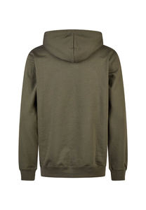 Sweat à capuche unisexe d'hiver avec logo brodé, épais, uni, de haute qualité, 100% coton polaire, 450 GSM, respirant, séchage rapide, avec poche - Product Image 3