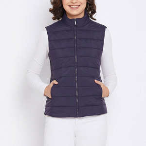 Chaqueta cortavientos de temporada de invierno con estampado de logotipo personalizado, Chaqueta de punto con cremallera y capucha de tela de algodón, soporte impermeable - Product Image 3