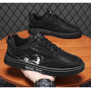 Zapatillas Deportivas Masculinas de Skateboarding, Zapatos de Lona con Suela de Goma Blanca, Estilo Chunky <span class=keywords><strong>Tn</strong></span> para Hombre - Product Image 2