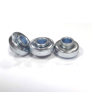 Rodamientos de Acero Estampado No Estándar 608 608ZB 8x22x7x12mm para Patinetas, Muebles, Rodillos, Puertas Correderas, Juguetes y Motores - Product Image 1