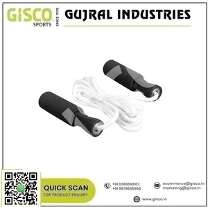 เชือกกระโดดที่ดีที่สุดพร้อมเชือกโพลีโพรพิลีนขนาด7มม. พร้อมที่จับโฟมเหมาะสำหรับการฝึกแบบครอสฟิตและคาร์ดิโอ - Product Image 2