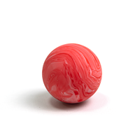 Balle de massage en silicone alimentaire haute densité couleur personnalisée, logo sur mesure, diamètre 63 mm, marque HSC pour relaxation des fascias à domicile
