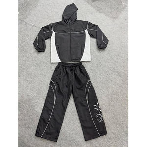 Chaqueta Deportiva Informal Ligera de Poliéster/Algodón con Cierre Personalizada al por Mayor para Hombre, Cortavientos Transpirable de Verano - Product Image 4