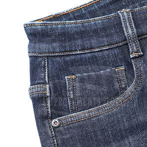 Vaqueros de lana informales para hombre más vendidos, estilo recto de color sólido con lavado medio para uso en exteriores en invierno - Product Image 6