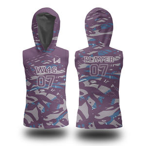 Conjuntos de Camisetas de Fútbol Americano 7on7 con Logotipo Personalizado para Hombre Adulto, Transpirables, Talla Grande, 100% Poliéster, Antibacterianas, de Secado Rápido - Product Image 5