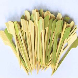 ไม้พายไม้ไผ่เป็นมิตรกับสิ่งแวดล้อม-ไม้เสียบรูปธงตามสั่งสำหรับตกแต่งอาหารและจัดเลี้ยง - Product Image 3