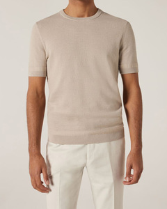 Pull en tricot de luxe pour hommes respirant et lavable 100% laine de mouton pull à manches longues avec logo et broderie personnalisés - Product Image 1