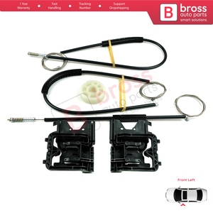 BWR5420ชุดซ่อมกระจกหน้าซ้ายสำหรับ MK3 S3 A3 8V 2012-2021 8V4837461ประตู4/5 - Product Image 2