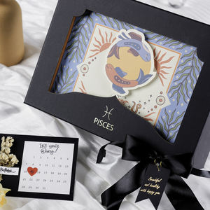 RTS Premium 12 Zodiac Boîte de papier d'art personnalisable Boîte cadeau en carton de 2mm d'épaisseur Base de couvercle en aluminium fabriquée à la main pour perruque industrielle - Product Image 4