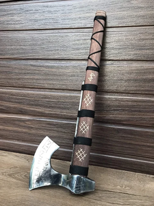 SCL ขวานเหล็กดามัสกัสอเนกประสงค์เกรดอุตสาหกรรมขวานอเนกประสงค์สำหรับทำกิจกรรมกลางแจ้ง - Product Image 6