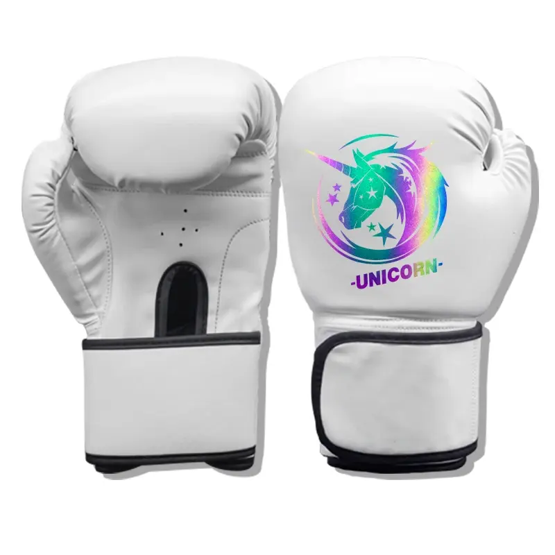Diseños únicos personalizados etiqueta privada personalizada 100% cuero Oem guantes de boxeo y guantes de boxeo reflectantes profesionales