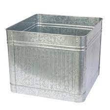 Newest Design Handmade Metal Planter <b>Pot</b> for Decor Round Shape Galvanized Garden Decorative Metal Planter <b>Pot</b> - Product Image 6