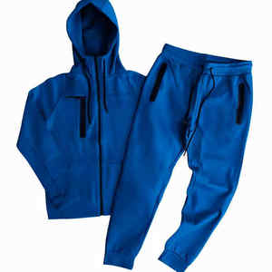 Survêtement personnalisé à manches longues avec fermeture éclair Matériau de haute qualité Ensemble de conception personnalisée Jogging Survêtements pour hommes - Product Image 3