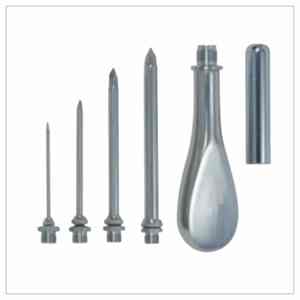 Cánula de trócar de acero inoxidable Chan Tara, herramienta veterinaria para aliviar la hinchazón para ganado, ovejas, bueyes y ganado Guinea-Bissau - Product Image 6