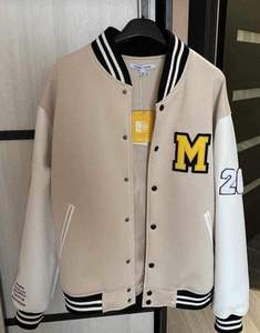 เสื้อแจ็คเก็ตวาร์ซิตี้ชาย ปักโลโก้ ออกแบบได้ตามต้องการ ผ้าแคนวาสคอตตอน 100% กันน้ำ ระบายอากาศ แห้งเร็ว บริการ OEM สำหรับแบบคลาสสิก - Product Image 2