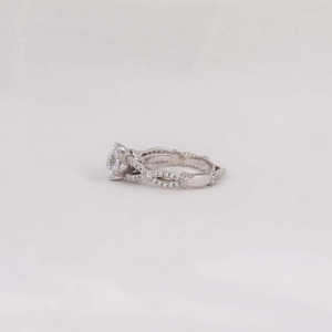 1.5-2.0 tcw แหวนหมั้นเพชรสำหรับปลูกในห้องปฏิบัติการ14KT เป็นแหวนทองคำสีขาวล้วนใช้เป็นของขวัญ - Product Image 2