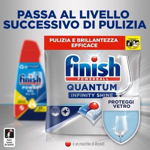 Finish Powergel Lavavajillas Detergente Gel Líquido Multi-Acción Desengrasante Poder Limón 120 Lavados 4 Paquetes de 30 Lavados - Product Image 5