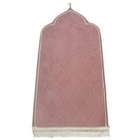 Tapis de prière musulman islamique de haute qualité, turc, matelassé, rembourré en mousse épaisse, lavable en machine, personnalisable pour le printemps