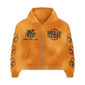 Chándales con diseño de logotipo impreso de marca propia personalizada, ropa de calle, venta al por mayor, precio barato, chándales de entrenamiento para hombres - Product Image 4