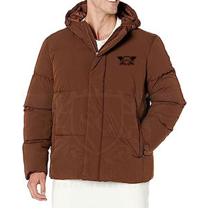 Chaqueta universitaria acolchada de alta calidad para hombre, estilo personalizado, manga larga, característica calentada, precio al por mayor - Product Image 1
