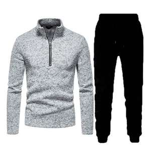 Chaqueta con capucha y cremallera de calidad superior para hombre, chándal para correr, colores/tamaños personalizados, ODM, moda deportiva de invierno - Product Image 3