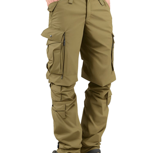 Pantalones cargo utilitarios para hombre al por mayor, pantalones con múltiples bolsillos para senderismo y uso al aire libre, pantalones cargo de trabajo personalizados - Product Image 4