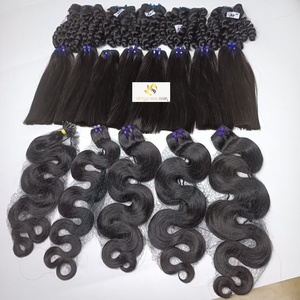 Cuticule russe alignée nouvelle extension de cheveux de trame de génie Double dessiné - Product Image 6