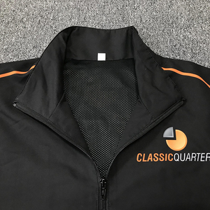 Expert <b>Level</b> Customized Logo Men Winter New Design <b>Long</b> Sleeve Windbreaker Jacket Stand Collar Front Logo Eco-Friendly - Product Image 4