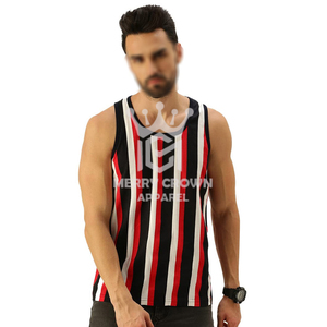 Meilleures ventes en ligne 2025 Débardeurs de sport pour hommes avec logo personnalisé et taille Débardeurs pour hommes - Product Image 1