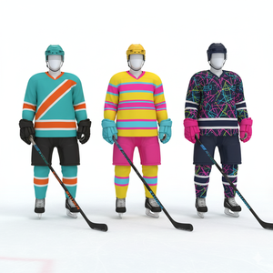 Uniforme de Hockey sobre Hielo 2026 al por Mayor, Impresión Ultra |   Equipamiento Deportivo Personalizado por Sublimación |   Venta al por Mayor Directa de Fábrica - Product Image 4