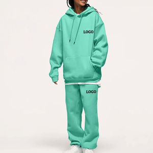 Vêtements d'hiver pour femmes, sweat-shirt à capuche à manches longues, impression de logo, pull oversize, sweat-shirts personnalisés pour femmes - Product Image 2